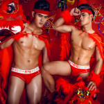 Hot boy Chí Cường mặc sịp đỏ sexy “đốt cháy” Trung Thu
