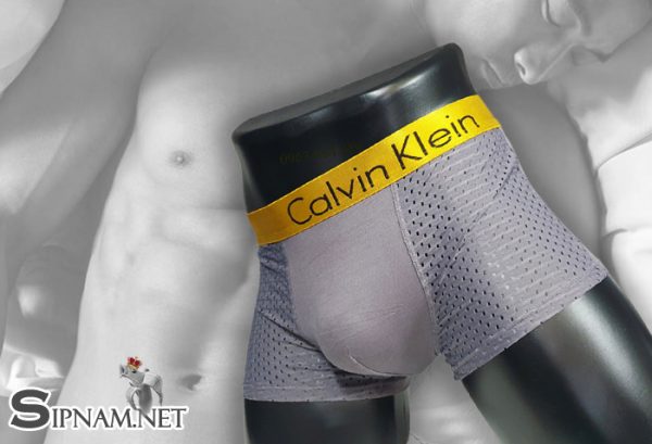 quần sịp calvin klein cạp vàng