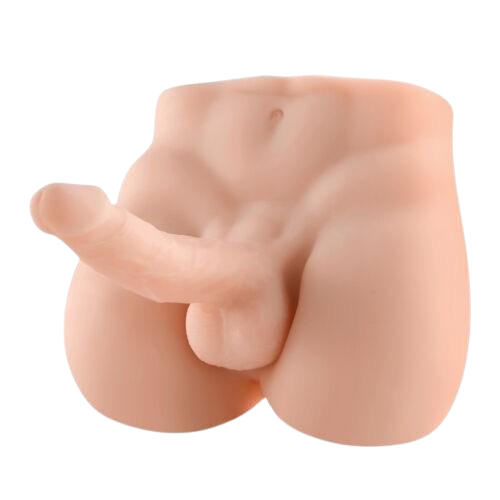 Thủ dâm nguyên khối dương vật hậu môn 2 in 1