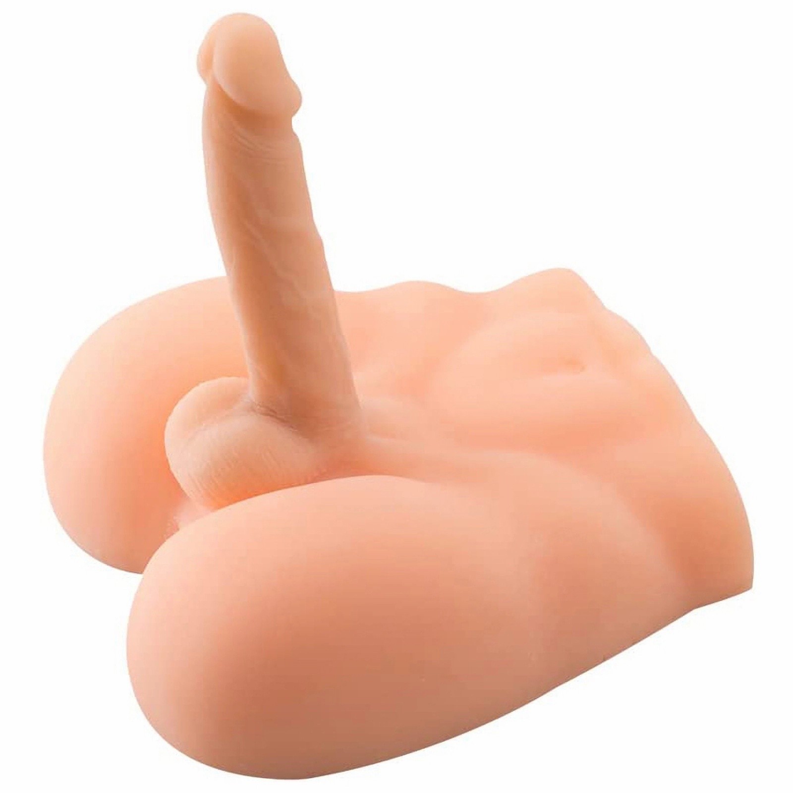 Thủ dâm nguyên khối dương vật hậu môn 2 in 1